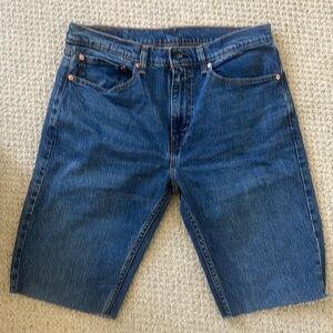 Levi’s 505 denim jorts size 34 worn only once!
